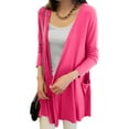 thumbnail image 1 of Long Cardigan Women's Long Sleeve Thin Spring Summer Autumn Cardigan Sweater Hoodie Women plus Size Womens Light Weight Cardigan Sweaters for Women plus Size 4x Rib Cage Cardigan Open Long Cardigans, 1 of 4