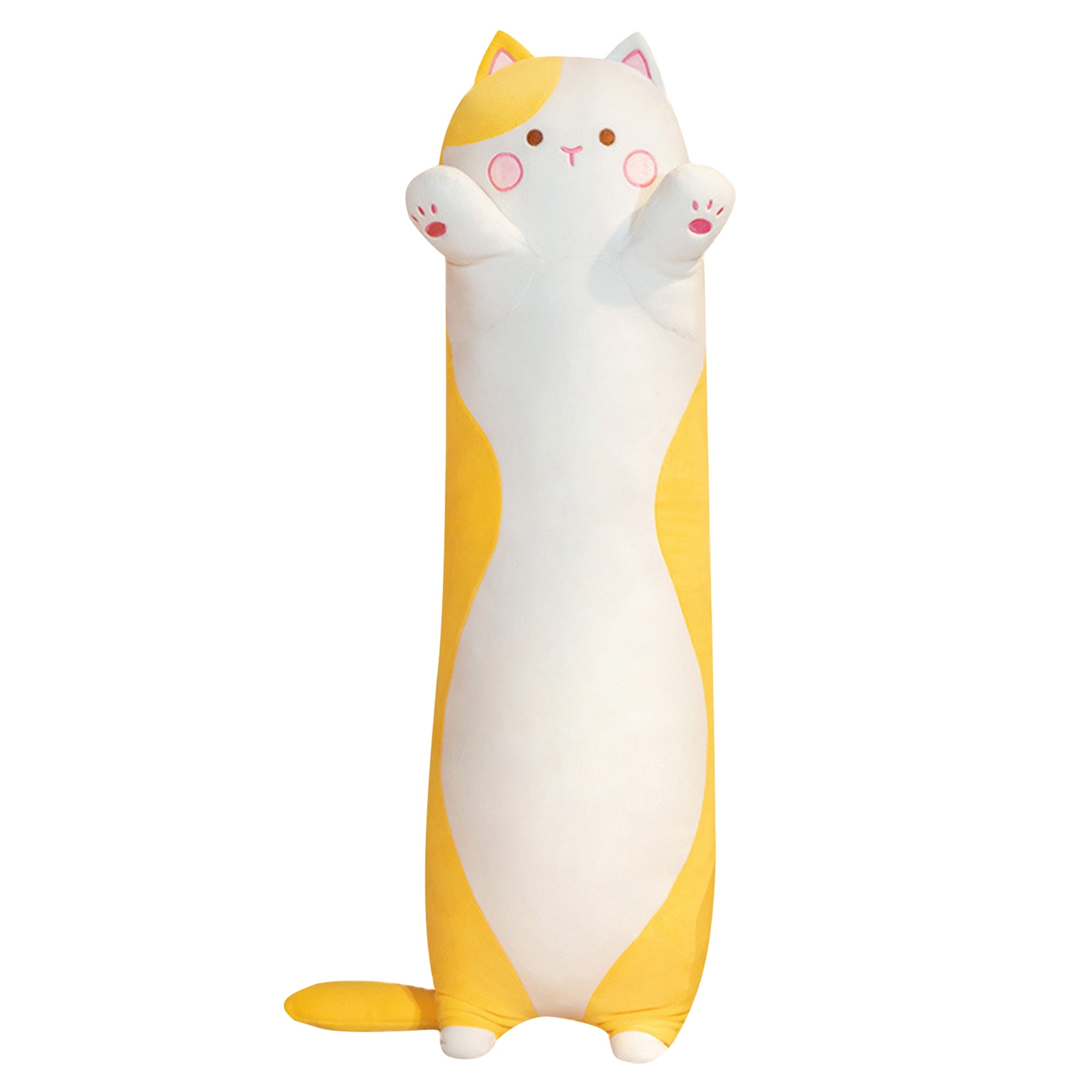 Long cat figurine soft cuddly cat outlets pillow cartoon plush