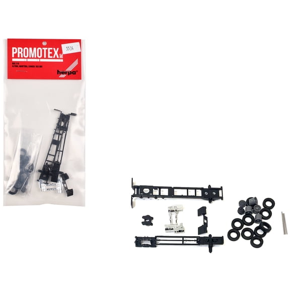 Long Chassis Kit for Mack Cabs 1/87 HO Scale Plastic Model by Promotex