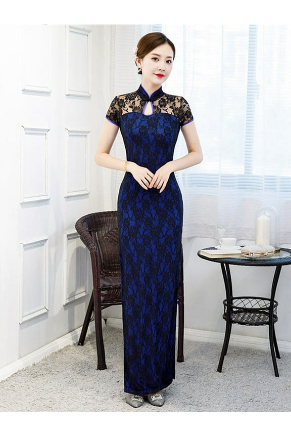 Dress Short-sleeve Costumes Elegant Dresses for Women