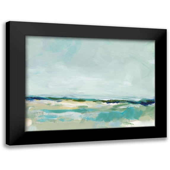 Long, Christina 14x12 Black Modern Framed Museum Art Print Titled - East Coast I