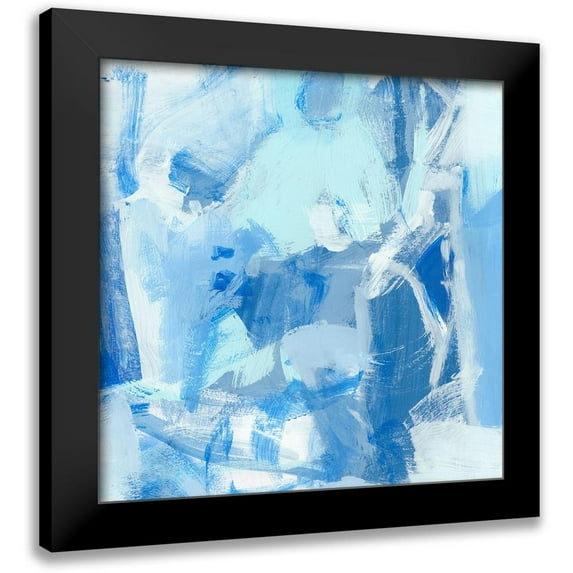 Long, Christina 15x15 Black Modern Framed Museum Art Print Titled - Blue Light I