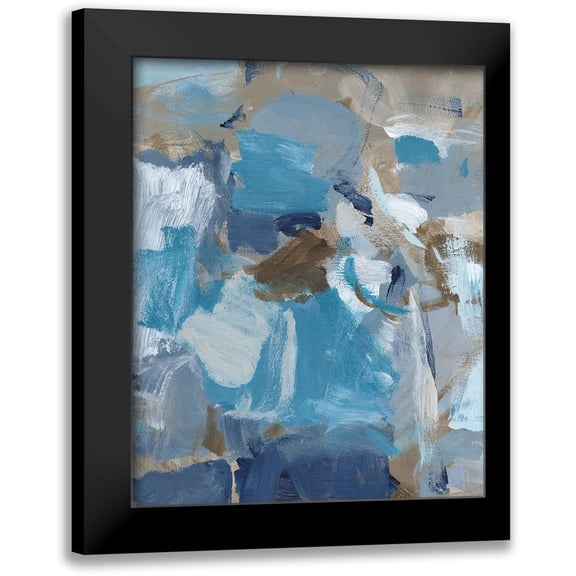 Long, Christina 15x18 Black Modern Framed Museum Art Print Titled - Dolphin II