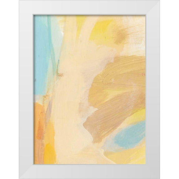 Long, Christina 19x24 White Modern Wood Framed Museum Art Print Titled - Breath