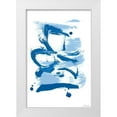 thumbnail image 1 of Long, Christina 23x32 White Modern Wood Framed Museum Art Print Titled - Blue Breeze I, 1 of 4