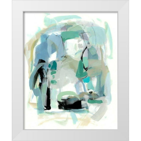 Long, Christina 26x32 White Modern Wood Framed Museum Art Print Titled - Sweet Spring III