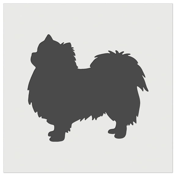 Long Coat Chihuahua Dog Solid DIY Cookie Wall Craft Stencil - 3.5 Inch