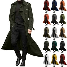 今季ブランド Trench Coat 2024 Coat Trench Breasted Single Long,Mens Men Clothing