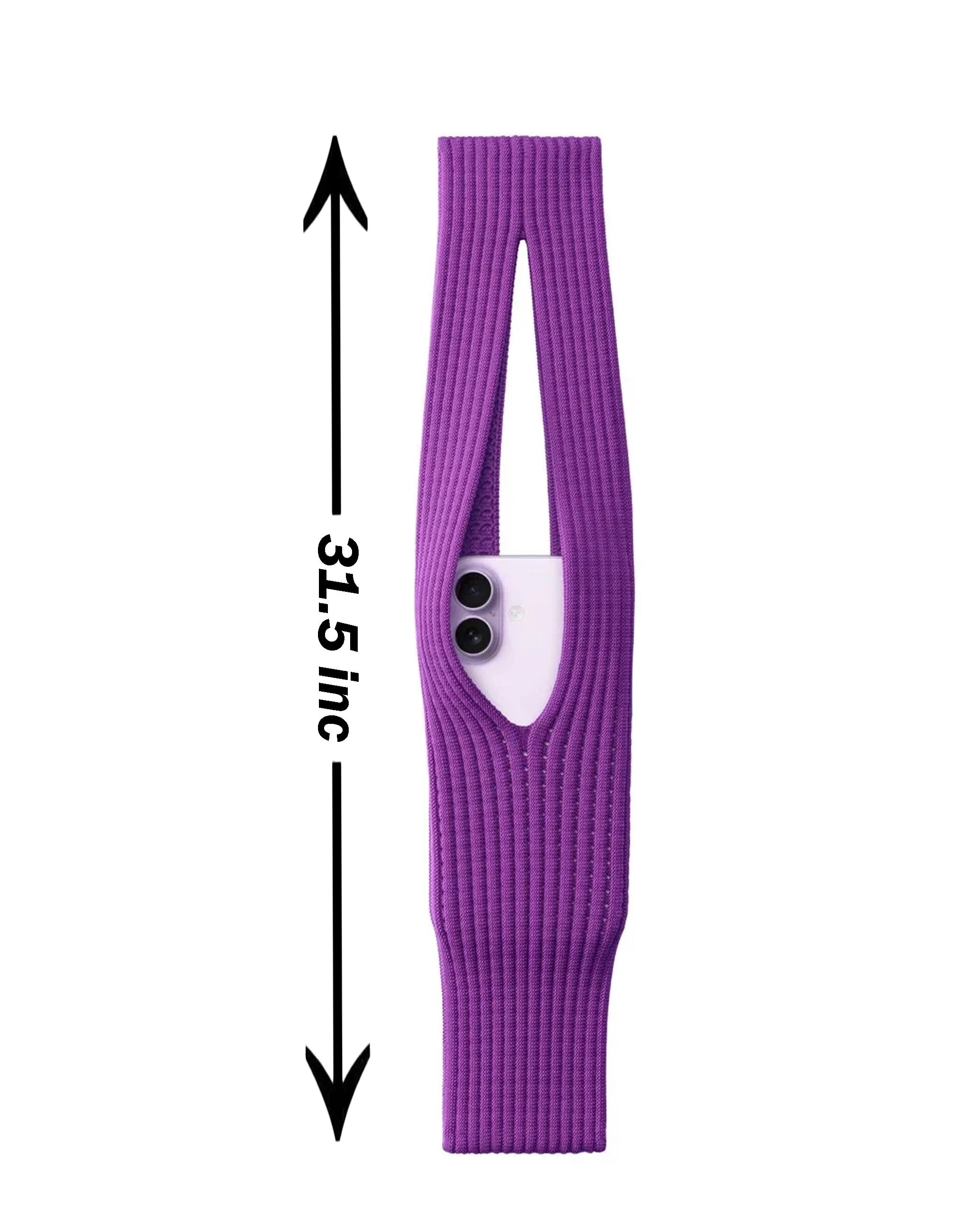 Long ComfortFlex Mobile Sleeve - Purple