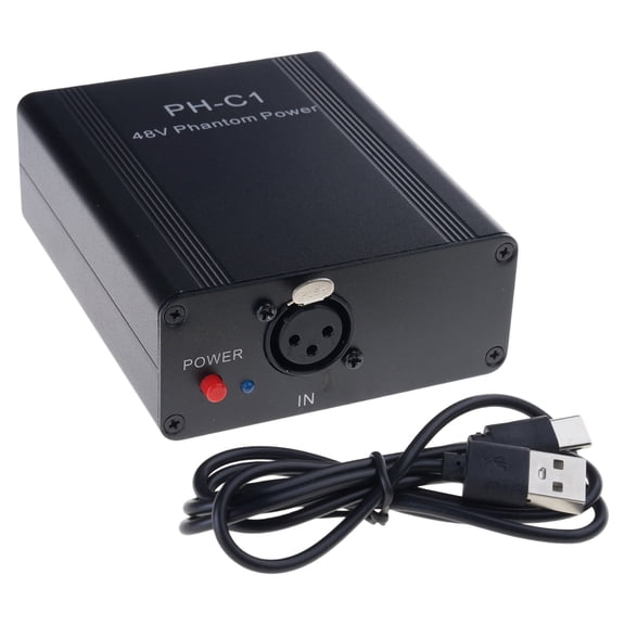 Long Condenser Microphones 48V Phantoms Power Portable For Podcasting Field Recording Interviews