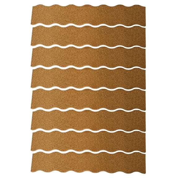 Long Cork Board Strips Frameless Cork Board Strips for Kitchen Office Display