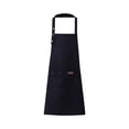 thumbnail image 1 of Long Cotton Apron Waterproof Oil Resistant, Kitchen Apron for Cooking Baking Cleaning, Adult Unisex with Adjustable Ties Phone Pocket, 1 of 6