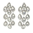 thumbnail image 1 of Long Crystal Clip-On Earrings, 1 of 2