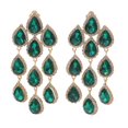 thumbnail image 1 of Long Crystal Clip-On Earrings, 1 of 2