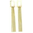 thumbnail image 1 of Long Dangle Earrings With Chain Tassel Accents Gold-Tone, 1 of 2