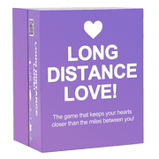 Long Distance Couples Card Game   120 Questions, 3 Categories Stay Close, Keep the Spark, Our Future | Build Intimacy,, Feel Closer Across the Miles | Perfect for Video Calls, Texting & Anniversari