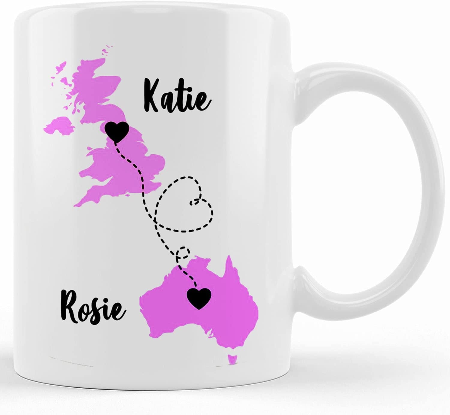 Mug Long Distance Gift Ideas Distance Means So Little Mug Long