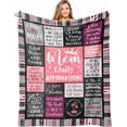 thumbnail image 1 of Long Distance Friendship Gifts for Women Friends, Gifts for Best Friends Women, Best Friend Birthday Gifts for Women Friendship Unique, Christmas Birthday BFF Bestie Gifts Blanket 60" x 50", 1 of 5