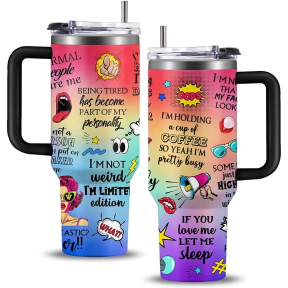 Long Distance Relationship Tumbler 40oz, Long Distance Relationship Gifts for His and Hers, Going Away Gifts for Girlfriend Boyfriend Couple, Birthday Christmas Anniversary I Love You Gift