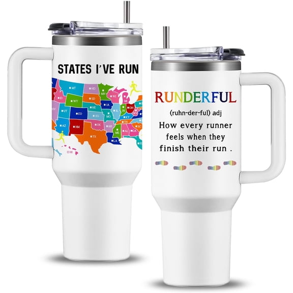 Long Distance Relationship Tumbler 40oz, Long Distance Relationship Gifts for His and Hers, Going Away Gifts for Girlfriend Boyfriend Couple, Birthday Christmas Anniversary I Love You Gift