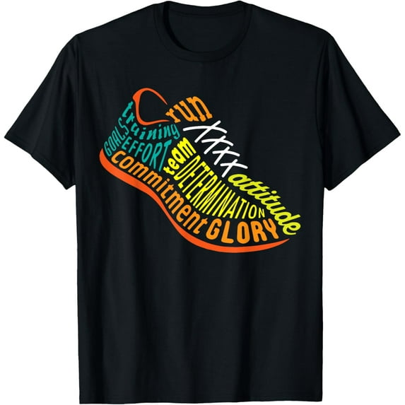 Long Distance Runner XC Running Cross Country Training T-Shirt