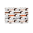thumbnail image 1 of Long Dogs Pattern Mat Rectangle  -Image by Shutterstock,, 1 of 3