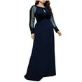 thumbnail image 1 of Long Dresses For Women Sevevn Women's Plus Size Sequin Dress Luxurious Style Formal Cocktail Evening Party Maxi Dresses, 1 of 5