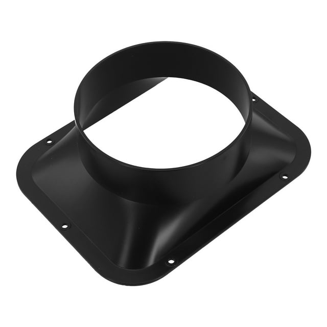 Long Duct Fan Hose Adapter Wall Flange Vent Connector Kitchen Hood