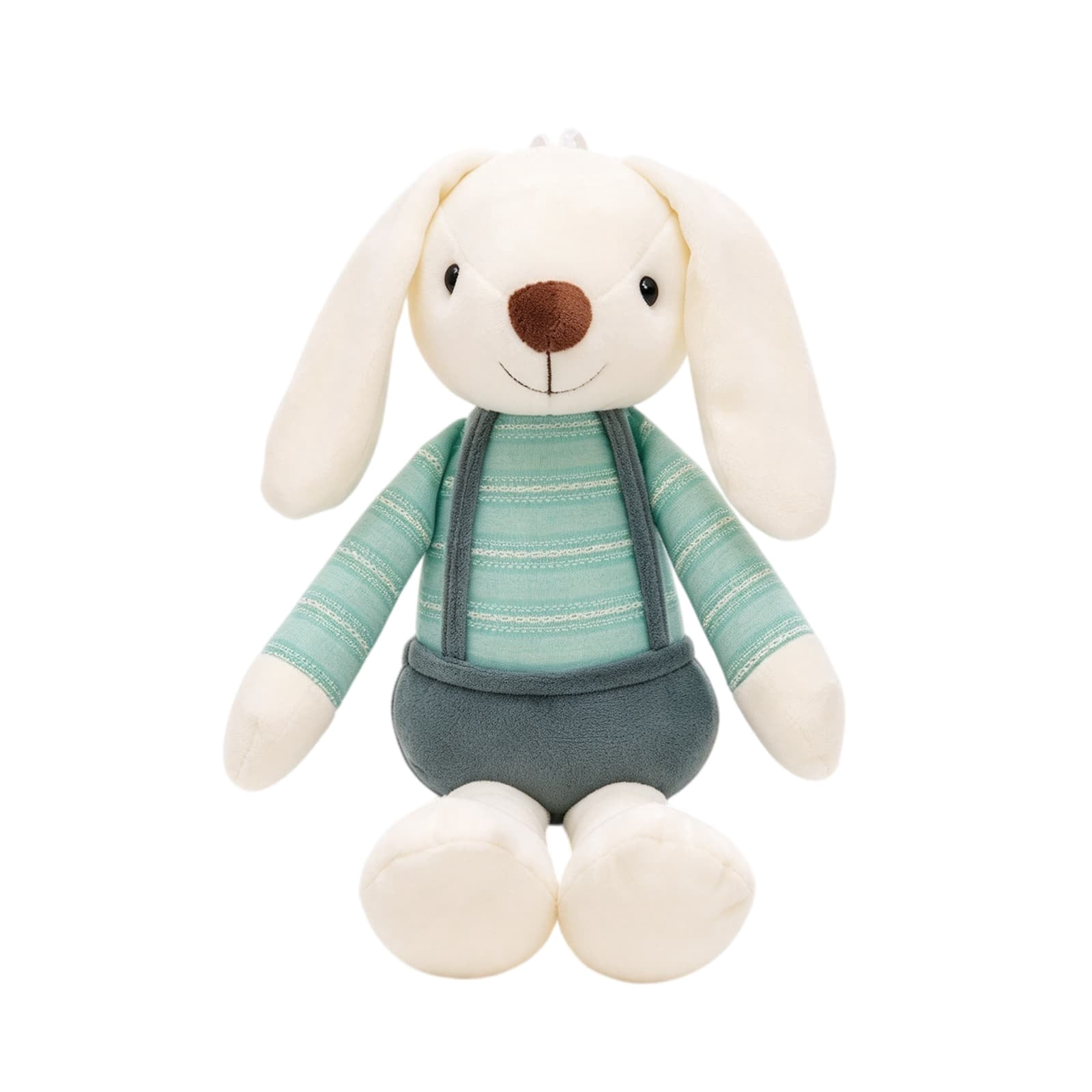 Long Ear Bunny Stuffed Doll Soft Stuffed Rabbit Rag Doll Cuddle Toy for ...