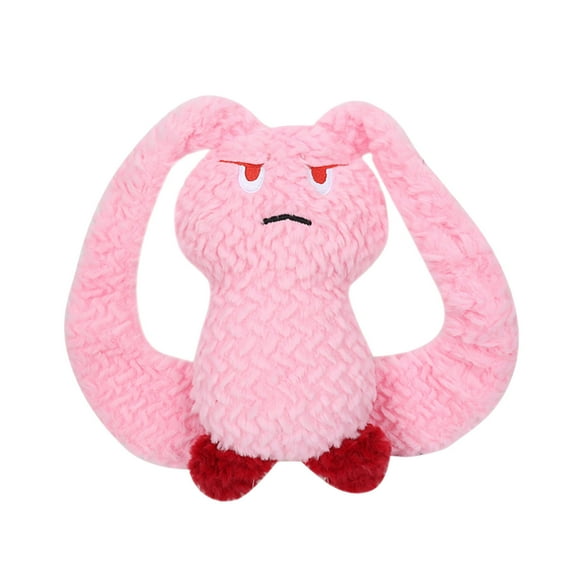 Long Ears Rabbit Dog Squeaker Toys With Crinkle Paper Stuffed Interactive Chew Bunny Toy