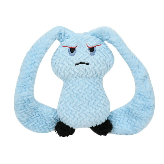 Long Ears Rabbit Dog Squeaker Toys with Crinkle Paper Stuffed Interactive Chew Bunny Pet Plaything for Small Animals