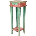 thumbnail image 1 of Long End table in Painted desgin, 1 of 7