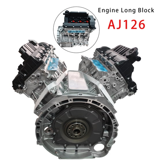 AJ126 Long Engine Block Assembly for Land Rover Discovery Jaguar 3.0L V6 2013-2016