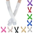 thumbnail image 1 of Long Evening Gloves for Women Elegant Performance Wedding and Formal Dress Accessory, 1 of 4