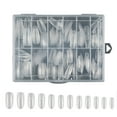 thumbnail image 1 of Long Fake Nails Tips 240pcs Pre-Shape Full Covers Nails Tips Artificial False Nails for DIYS Nails Salon, 1 of 4