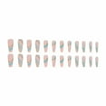 Long False Nail Ballet Nail Nail Nail Enhancement False Nail Gold Line