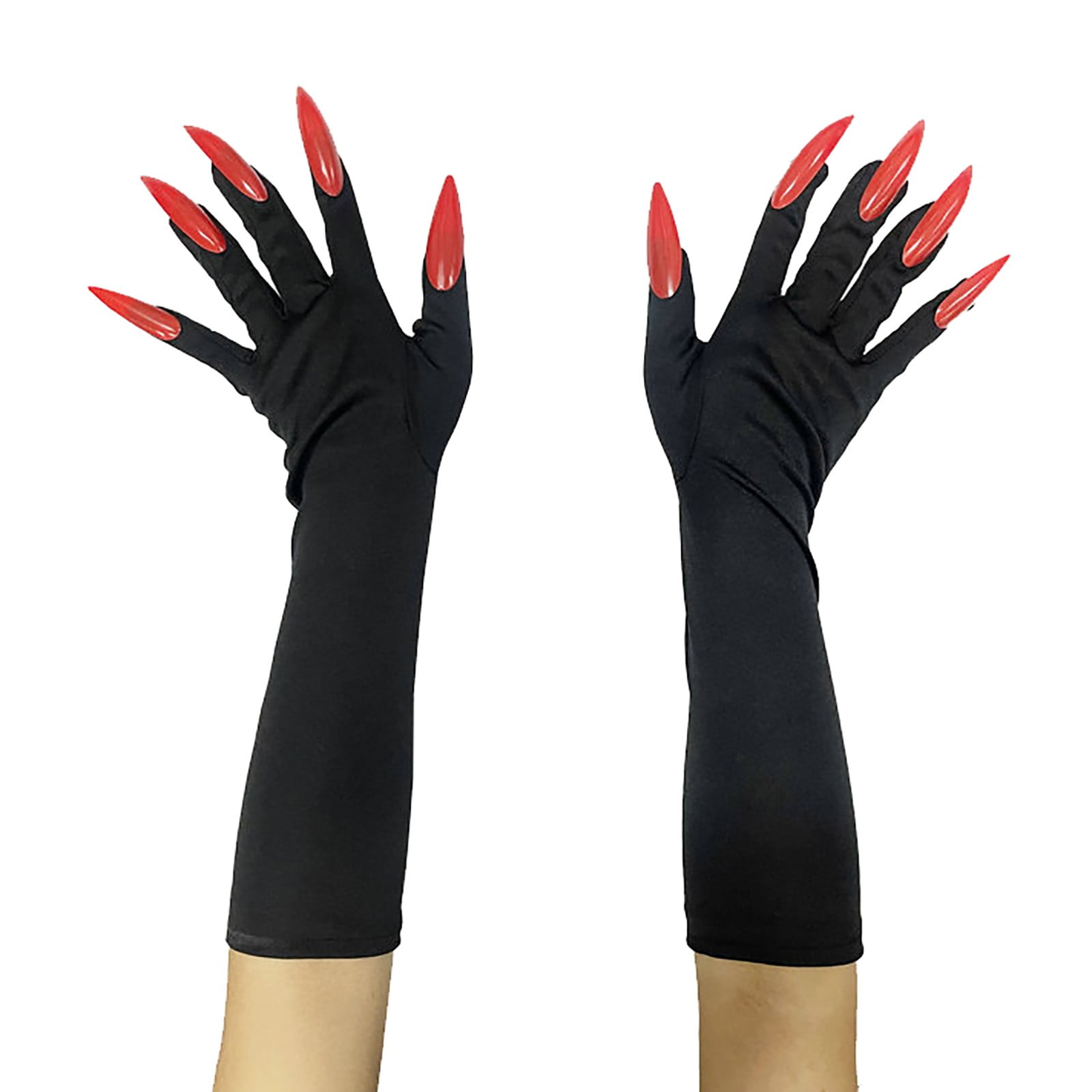 Long Fingernail Gloves – Witch & Monster Accessory - Walmart.com