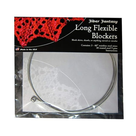 Long Flexible Blockers-The Original Kit for Blocking Curves by Leslye Solomon