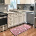 thumbnail image 1 of Long Floor Mat 39x20Inch Kitchen Mat Bathroom Mat Living Room Mat Bedroom Mat, Absorbent, Delicate Fabric, No Ball, Do Not Fade Pink Love Seamless, 1 of 8