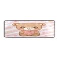 thumbnail image 1 of Long Floor Mat Hallway Carpet 72x24 Inch Area Carpet Non-slip Entrance Carpet Washable Door Mat Kitchen Bedroom Living Room Loving Bear, 1 of 7