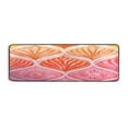 thumbnail image 1 of Long Floor Mat Hallway Carpet 72x24 Inch Area Carpet Non-slip Entrance Carpet Washable Door Mat Kitchen Bedroom Living Room Red Pattern, 1 of 7