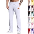 thumbnail image 1 of Long Full Length Sweatpants for Men Casual Lightweight Mens Sport Athletic Pants Quick Dry Soft Casual Comfortable Sports Pants Elastic Waist Athleisure Daily Wear, 1 of 6