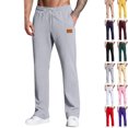 thumbnail image 1 of Long Full Length Sweatpants for Men Casual Lightweight Mens Sport Athletic Pants Quick Dry Soft Casual Comfortable Sports Pants Elastic Waist Athleisure Daily Wear, 1 of 6