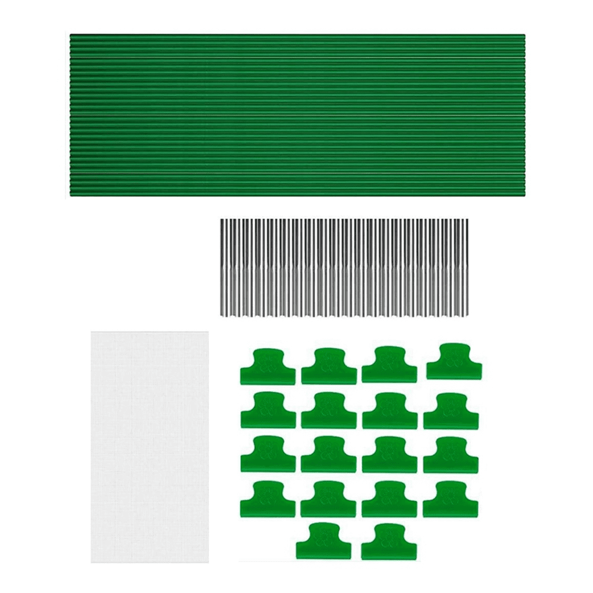 Long Greenhouse Hoops Grow Tunnel, Garden Hoops for Raised Beds, DIY