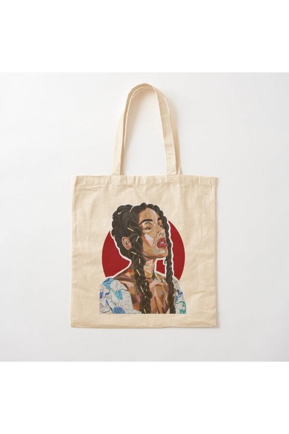 Long Hair Don'T Care Canvas Tote Bags, Reusable Shopping Bag