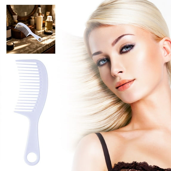 Long Hair Women's Wide Tooth Comb for Scalp Massage Thickened Hair Brush Detangling Styling Hairdressing Tool Gentle Care