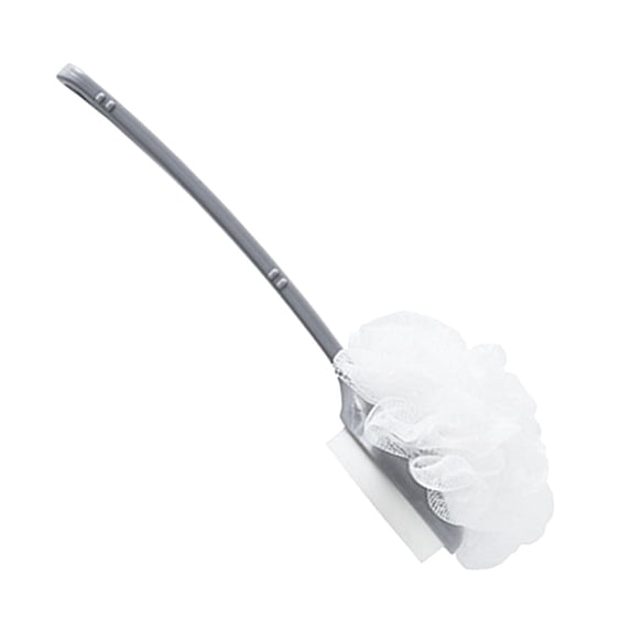 Long Handle 2 In 1 Bath Brushes for Scrubbing and Cleansing Back Sponge Bath Brush for Enhanced Shower Experience