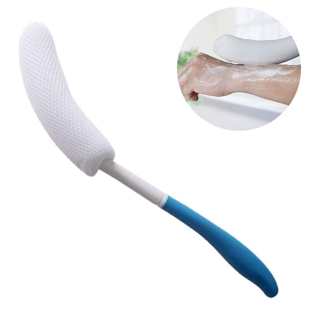 LYIGEOL 27.5 Back Bath Brush with Long Curved Long Handle Shower Brush with  U-Shaped for Cleaning Body Scrubber for Elderly Disabled Post-Surgery  Limited Mobility Spine Pain Frozen Shoulder