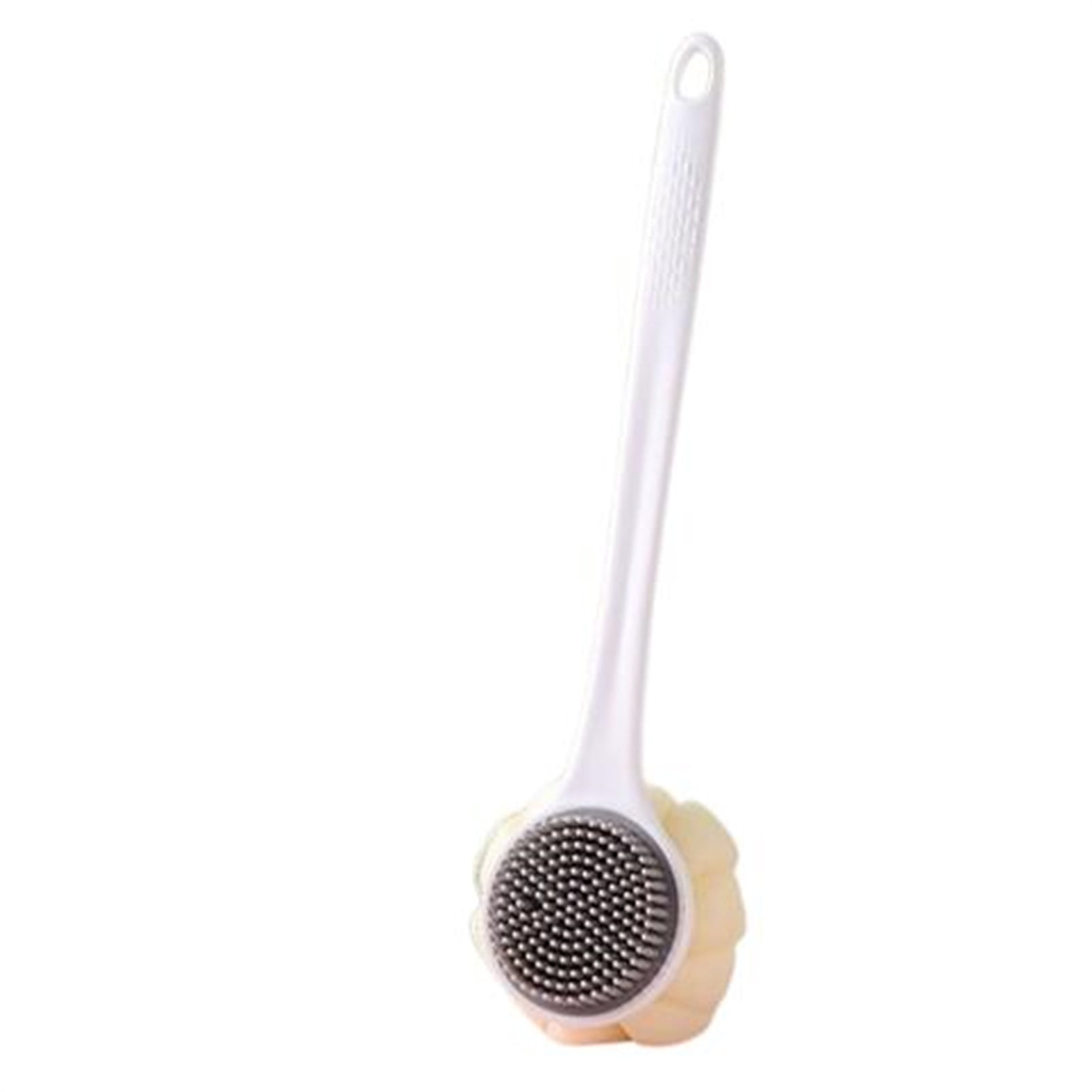 Long Handle Bath Brush Soft Hair TwoInOne Bath Brush Rub Back Brush