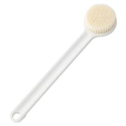 Long Handle Body Bath Brush, Soft Bristle Back Scrubber for Shower & Body Cleansing, Easy Reach Bathing Brush